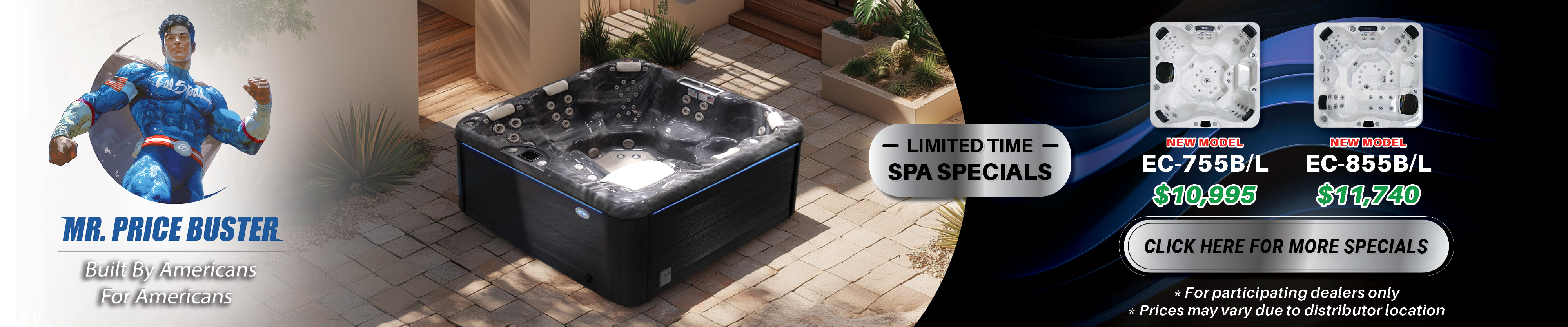 Calspas hot tub being used in a family setting - Manahawkin